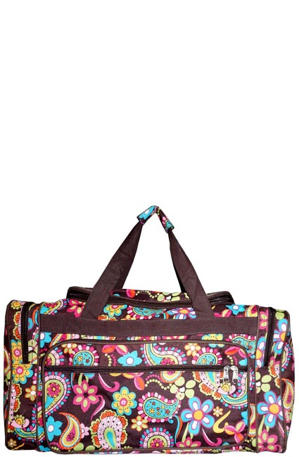 Printed Duffle Bag-KPQ423/BWN